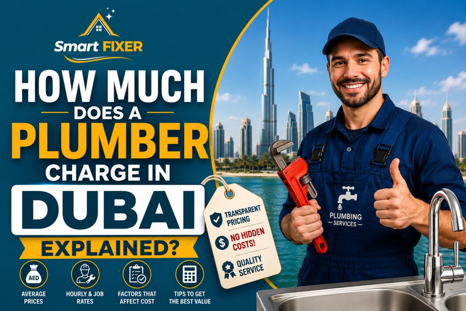 Plumber cost in Dubai