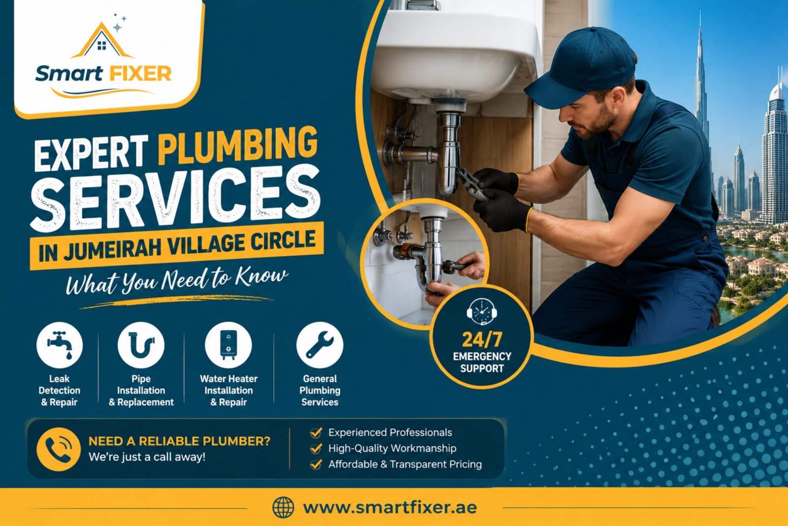 Plumbing services in JVC