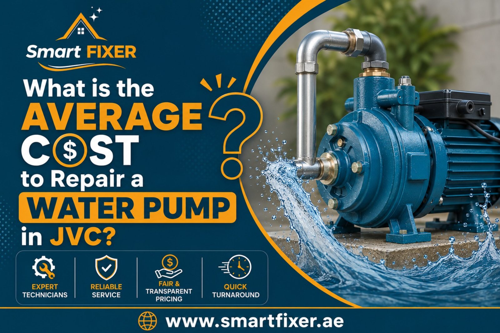 Water Pump Repair Cost in JVC