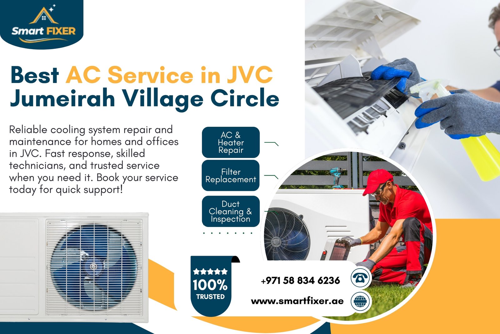Best AC Service in JVC Jumeirah Village Circle