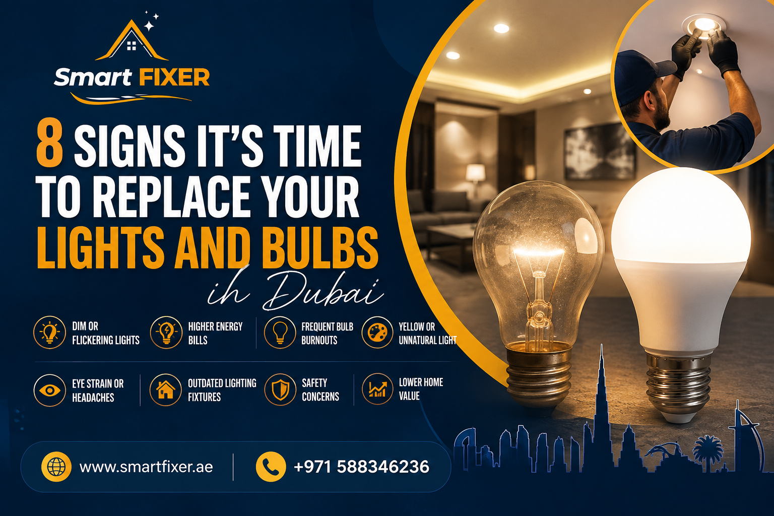 Lights and Bulbs in Dubai